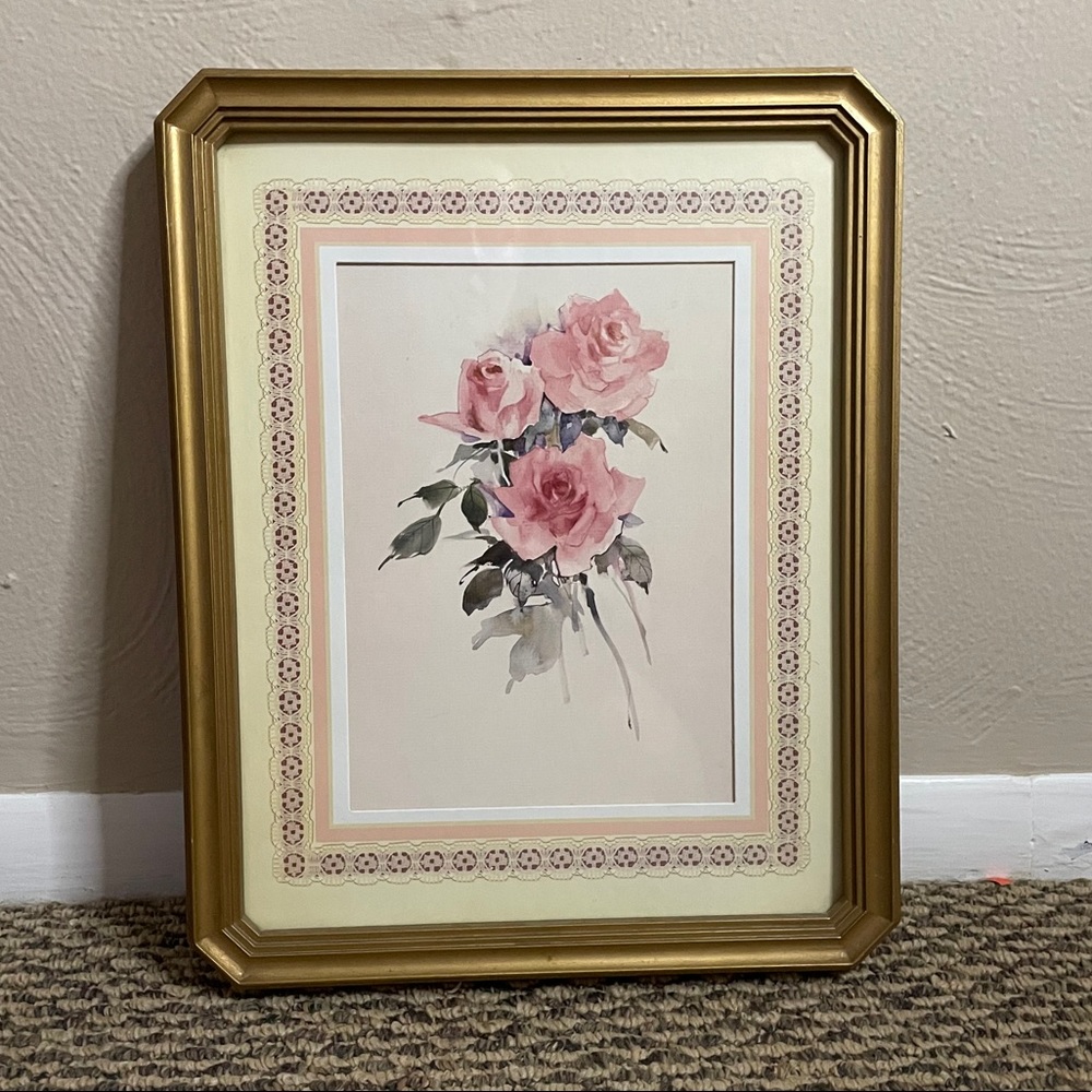 Floral wall art